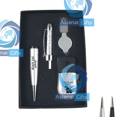 USB Stylus Pen &amp; Optical Mouse Gift Set
