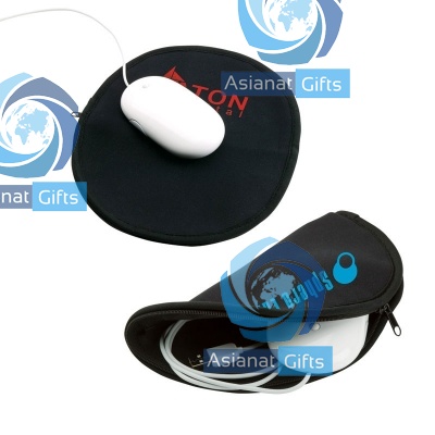 Convertible Travel Mouse Pad/Storage Pouch