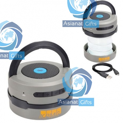 Accordion Lantern Flashlight Bluetooth Speaker