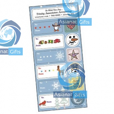 Holiday Gift Tags - Blue and White Holiday Theme