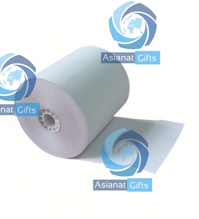 3 1/8” x 230′ Thermal Paper Roll White Flute Core
