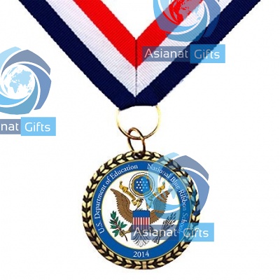 Die Cast Medal with Neck Ribbon