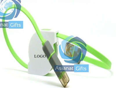 2 in 1 Retractable USB Charging Cable