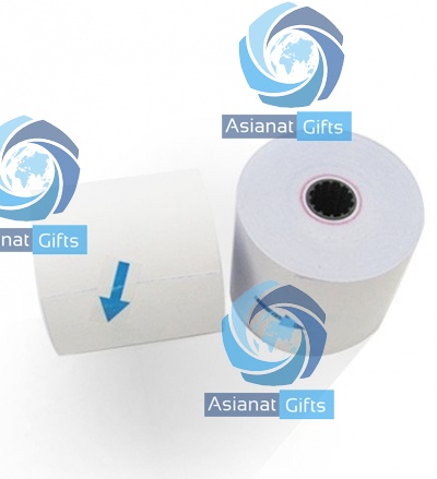 76 x 76 mm 2-ply Carbonless Paper Roll White/White
